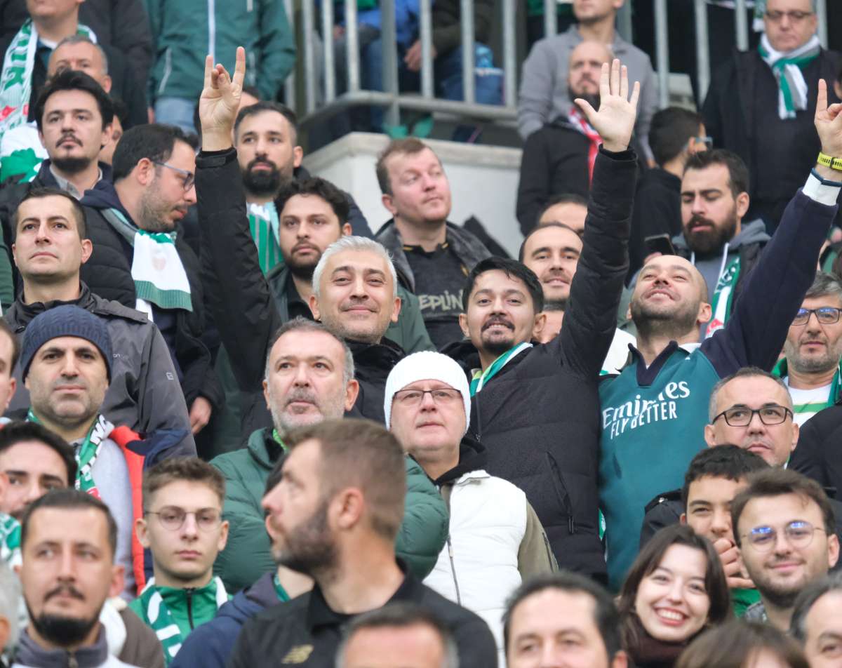 (ÖZEL) Bursaspor - Ankara Demirspor taraftar fotoğrafları 3