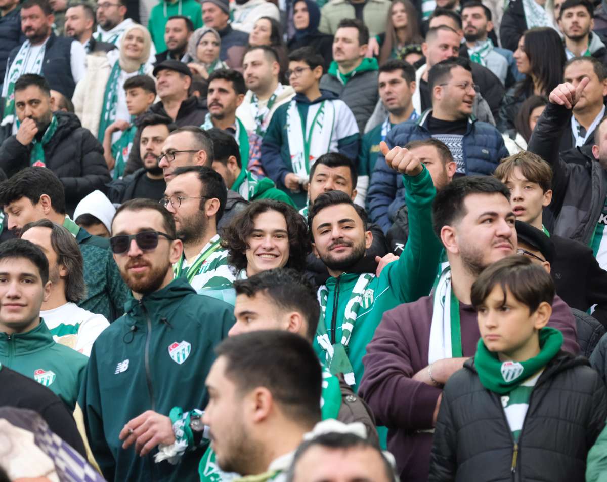 (ÖZEL) Bursaspor - Ankara Demirspor taraftar fotoğrafları 3