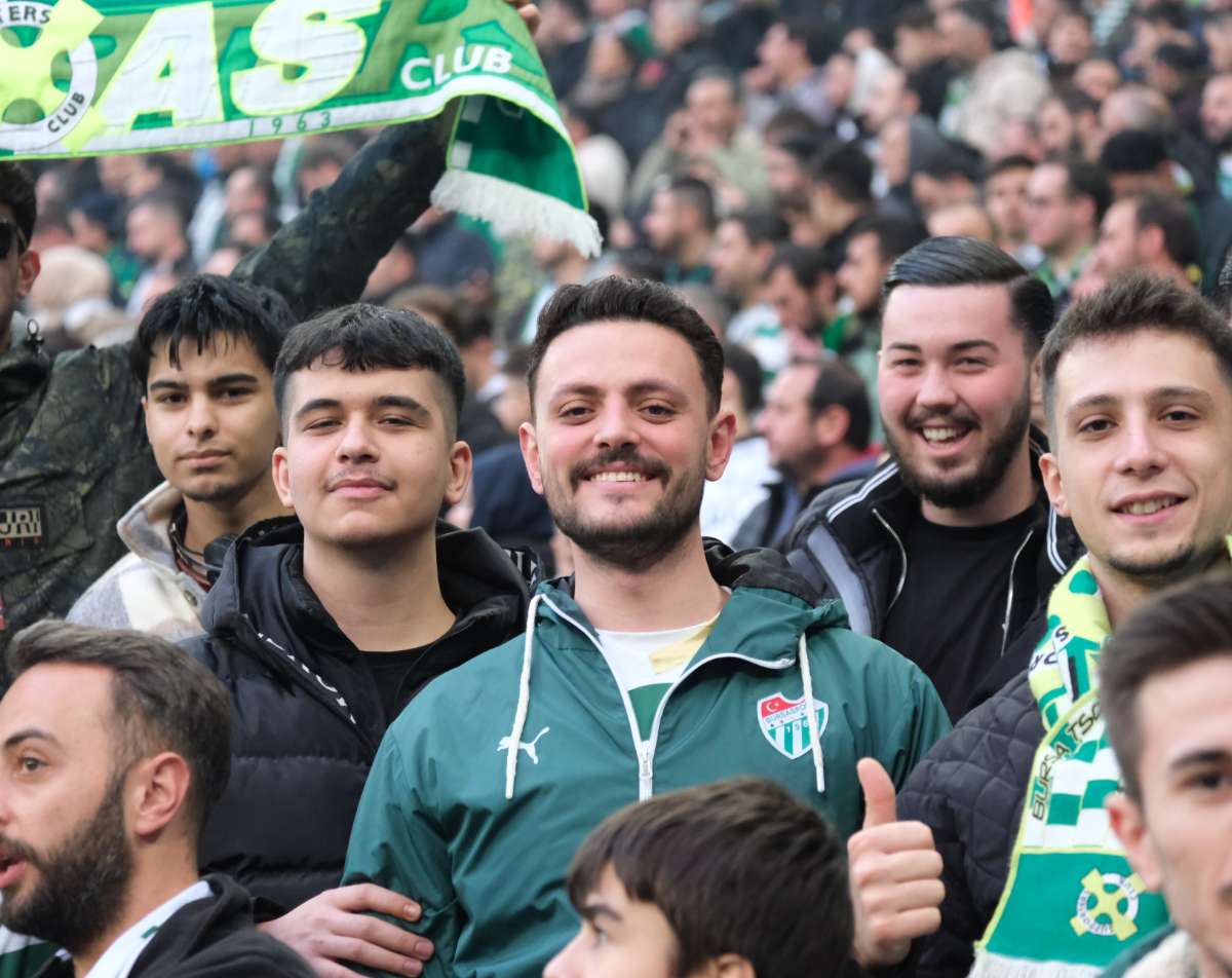 (ÖZEL) Bursaspor - Ankara Demirspor taraftar fotoğrafları 3