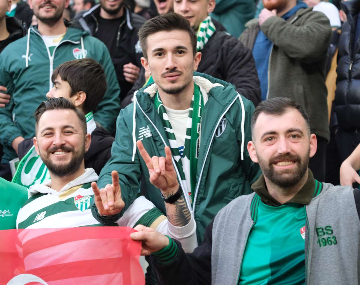 (ÖZEL) Bursaspor - Ankara Demirspor taraftar fotoğrafları 3