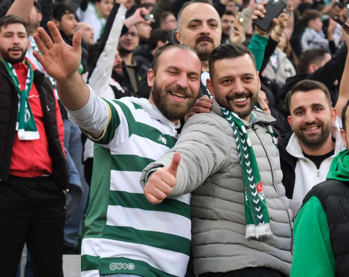 (ÖZEL) Bursaspor - Ankara Demirspor taraftar fotoğrafları 3