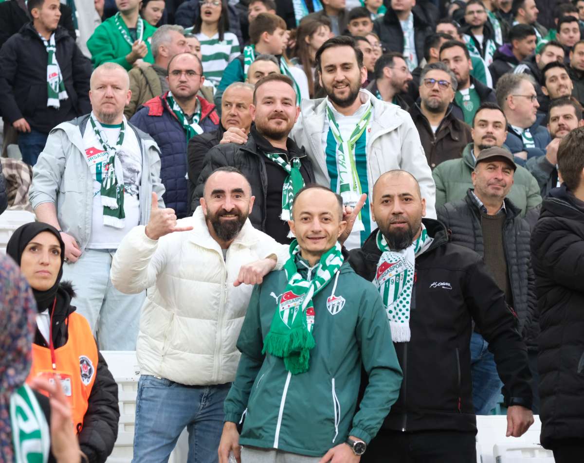 (ÖZEL) Bursaspor - Ankara Demirspor taraftar fotoğrafları 3