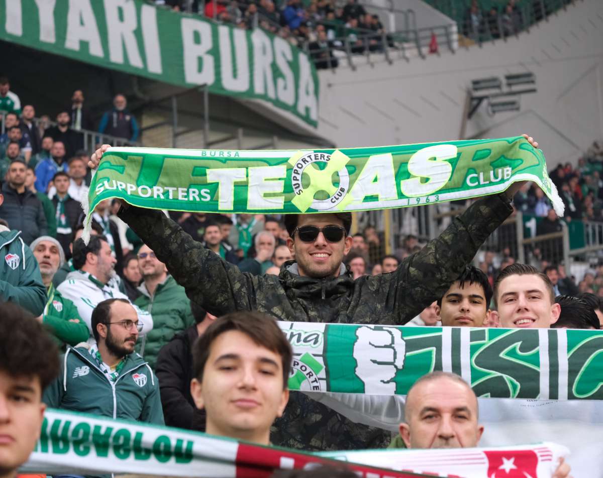 (ÖZEL) Bursaspor - Ankara Demirspor taraftar fotoğrafları 3