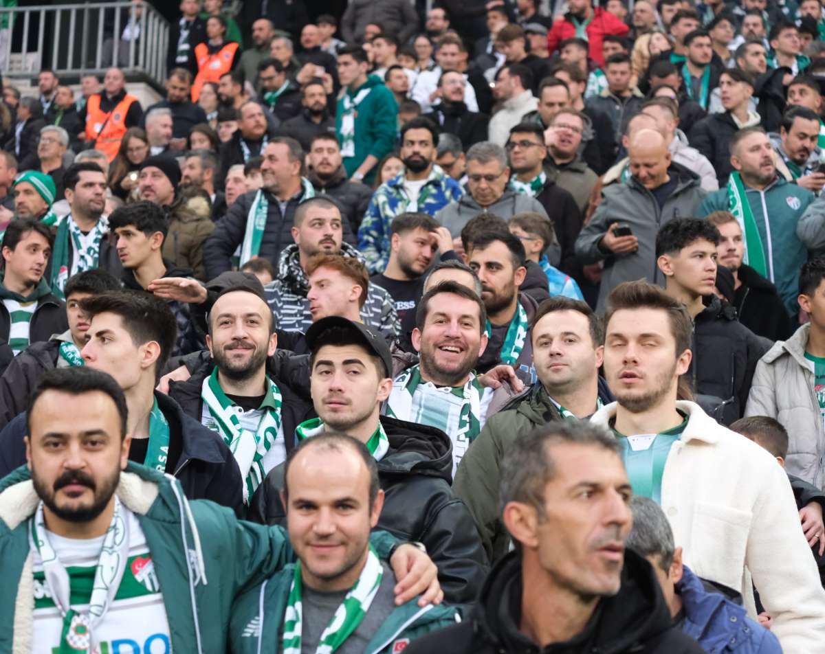 (ÖZEL) Bursaspor - Ankara Demirspor taraftar fotoğrafları 3