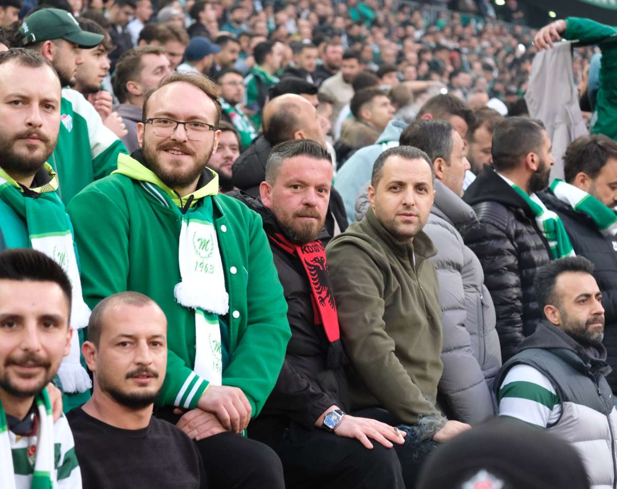 (ÖZEL) Bursaspor - Ankara Demirspor taraftar fotoğrafları 3