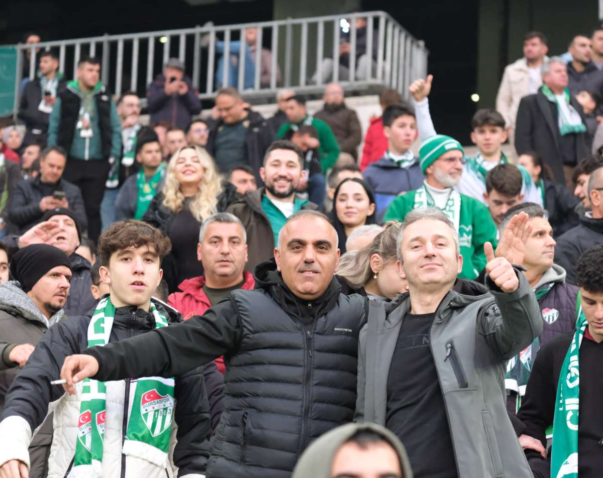 (ÖZEL) Bursaspor - Ankara Demirspor taraftar fotoğrafları 3
