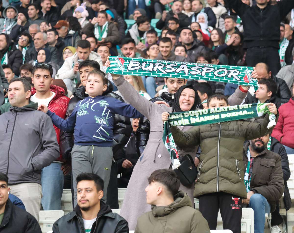 (ÖZEL) Bursaspor - Ankara Demirspor taraftar fotoğrafları 3