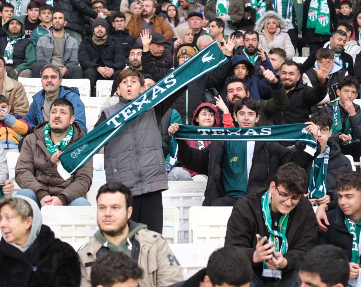 (ÖZEL) Bursaspor - Ankara Demirspor taraftar fotoğrafları 3