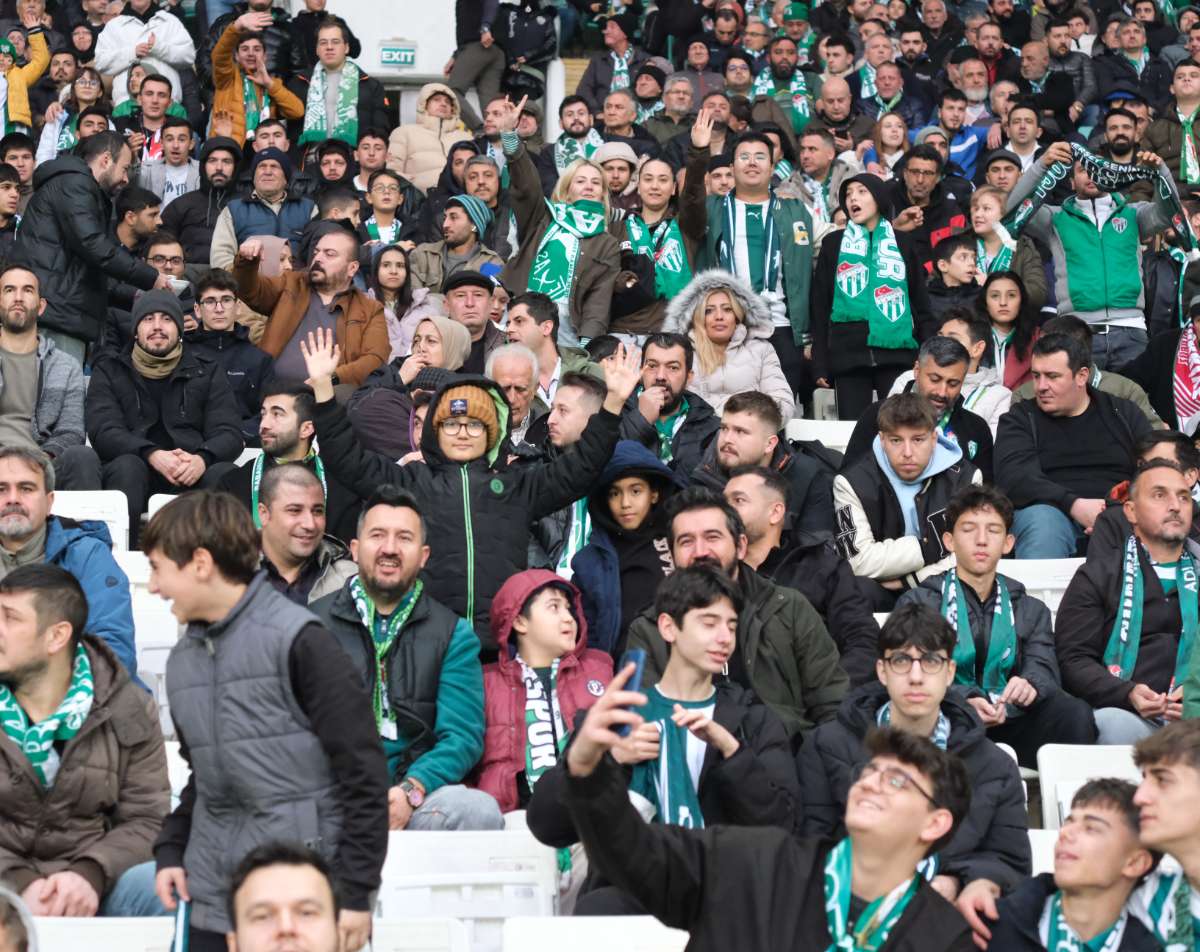 (ÖZEL) Bursaspor - Ankara Demirspor taraftar fotoğrafları 3