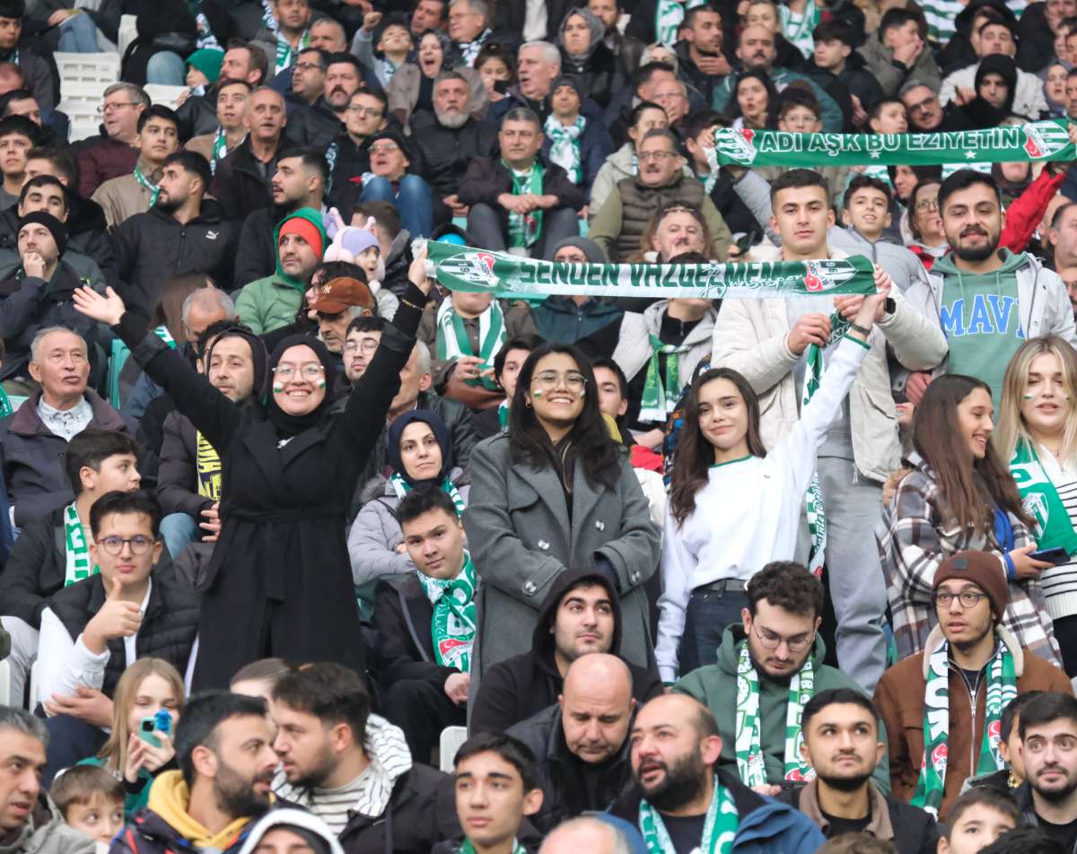 (ÖZEL) Bursaspor - Ankara Demirspor taraftar fotoğrafları 3