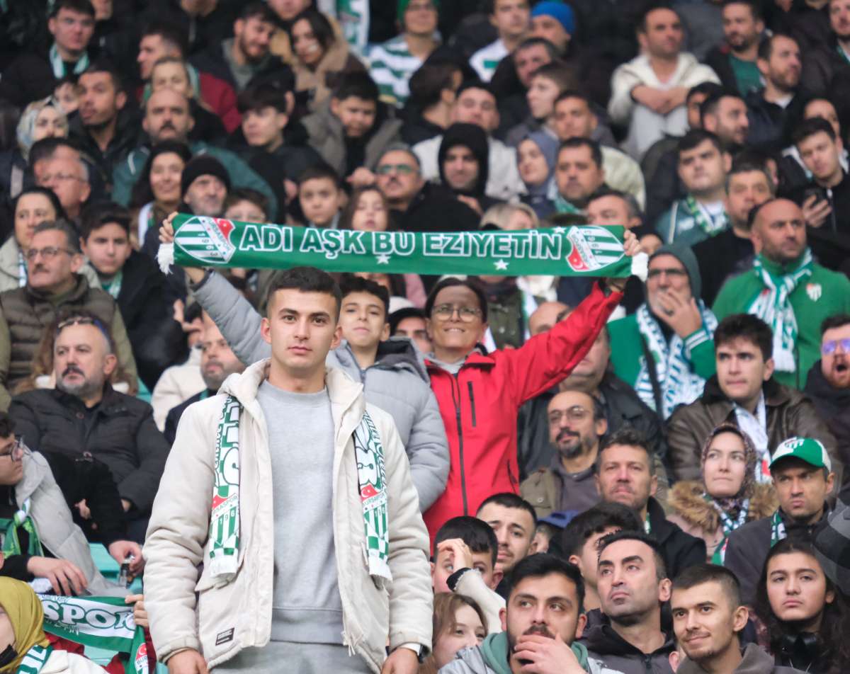 (ÖZEL) Bursaspor - Ankara Demirspor taraftar fotoğrafları 3