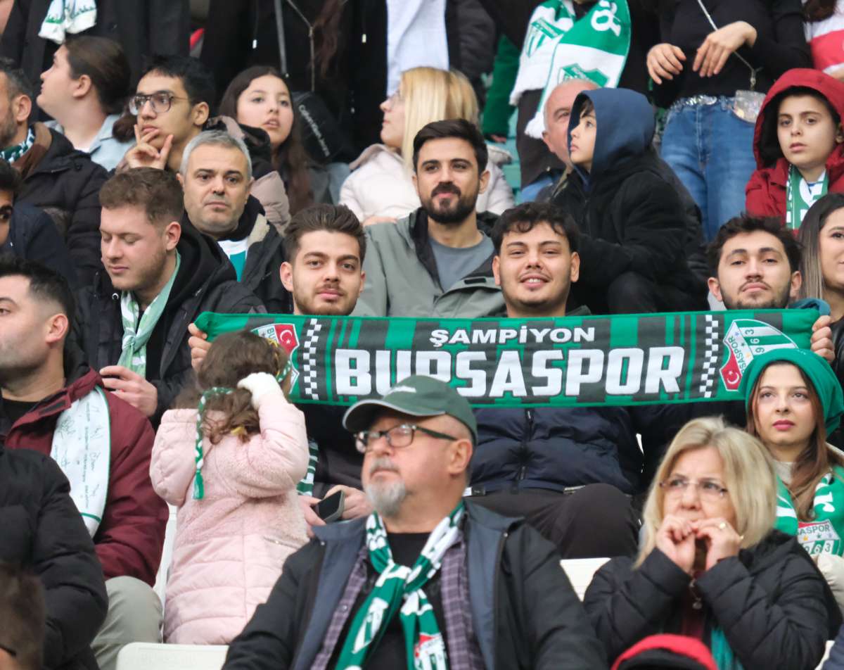 (ÖZEL) Bursaspor - Ankara Demirspor taraftar fotoğrafları 3