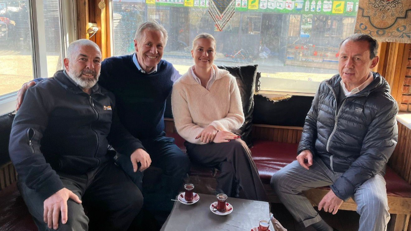 Almanya’nın 10. Cumhurbaşkanı Cristian Wolf İznik’te