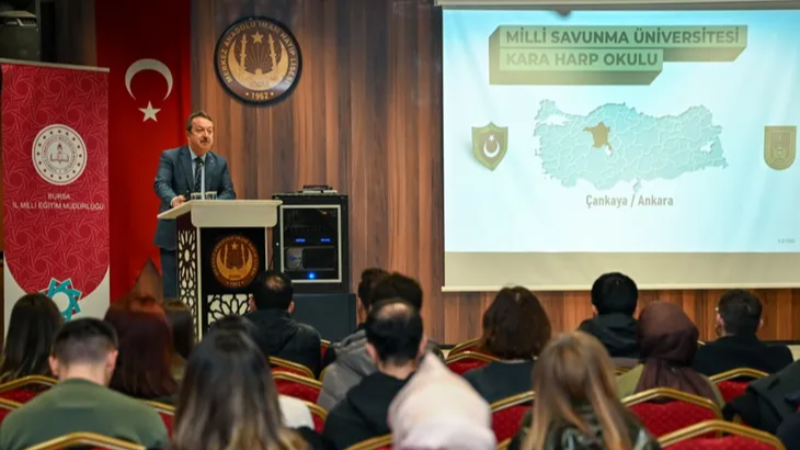Milli Savunma Üniversitesi tanıtımı Bursa'da gerçekleştirildi