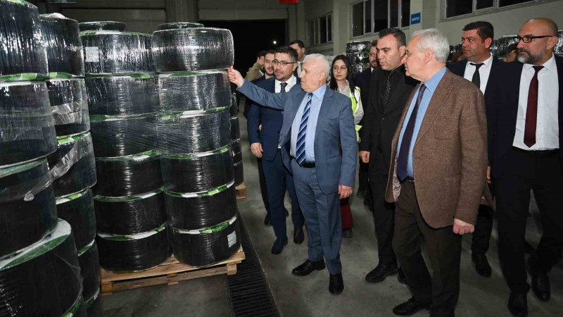 Büyükşehirden yüzde 50 hibeli sulama borusu desteği