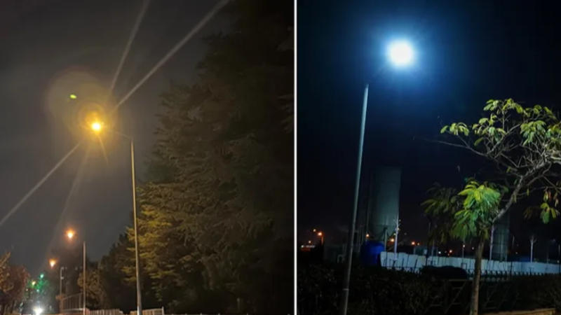 Sokak lambalarında UEDAŞ'tan LED dönüşüm
