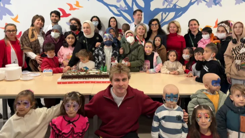 LÖDER’den lösemili çocuklara renkli yılbaşı partisi