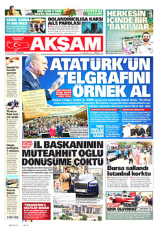 AKŞAM Gazetesi - Bursadan Haber Var: Bursa Haber, Bursaspor, Bursa Son Dakika