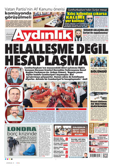 AYDINLIK GAZETESİ Gazetesi - Bursadan Haber Var: Bursa Haber, Bursaspor, Bursa Son Dakika