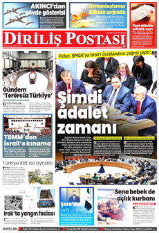 DİRİLİŞ POSTASI Gazetesi - Bursadan Haber Var: Bursa Haber, Bursaspor, Bursa Son Dakika