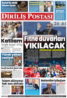DİRİLİŞ POSTASI Gazetesi - Bursadan Haber Var: Bursa Haber, Bursaspor, Bursa Son Dakika