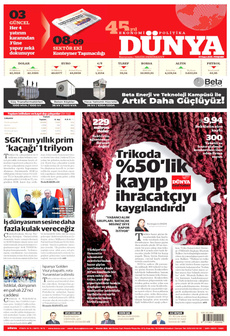 DÜNYA Gazetesi - Bursadan Haber Var: Bursa Haber, Bursaspor, Bursa Son Dakika