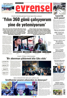 EVRENSEL Gazetesi - Bursadan Haber Var: Bursa Haber, Bursaspor, Bursa Son Dakika