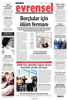 EVRENSEL Gazetesi - Bursadan Haber Var: Bursa Haber, Bursaspor, Bursa Son Dakika
