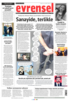 EVRENSEL Gazetesi - Bursadan Haber Var: Bursa Haber, Bursaspor, Bursa Son Dakika