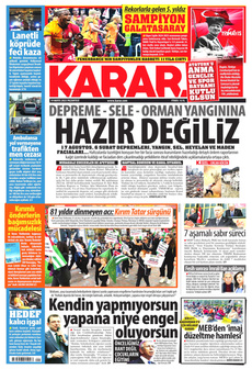 KARAR Gazetesi - Bursadan Haber Var: Bursa Haber, Bursaspor, Bursa Son Dakika
