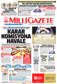 MİLLİ GAZETE Gazetesi - Bursadan Haber Var: Bursa Haber, Bursaspor, Bursa Son Dakika