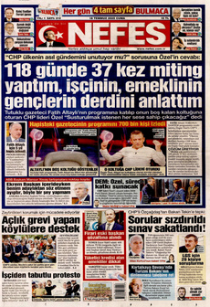 NEFES Gazetesi - Bursadan Haber Var: Bursa Haber, Bursaspor, Bursa Son Dakika