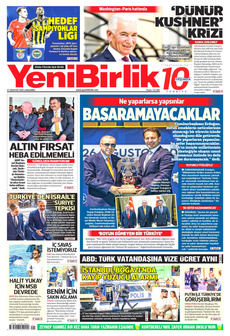 YENİBİRLİK Gazetesi - Bursadan Haber Var: Bursa Haber, Bursaspor, Bursa Son Dakika